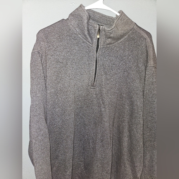 Van Heusen Mens Long Sleeve Gray Pullover Size Xxl - Picture 2 of 13